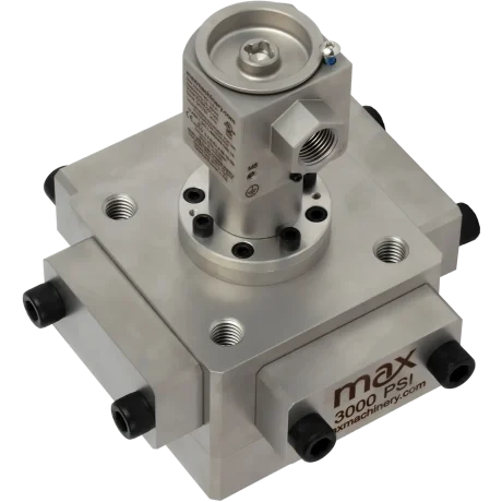 Max Machinery P215 Piston Flow Meter with Explosion Proof / ATEX Transmitter